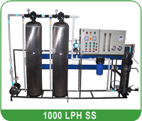 Industrial ro Plant - 1000 LPH SS